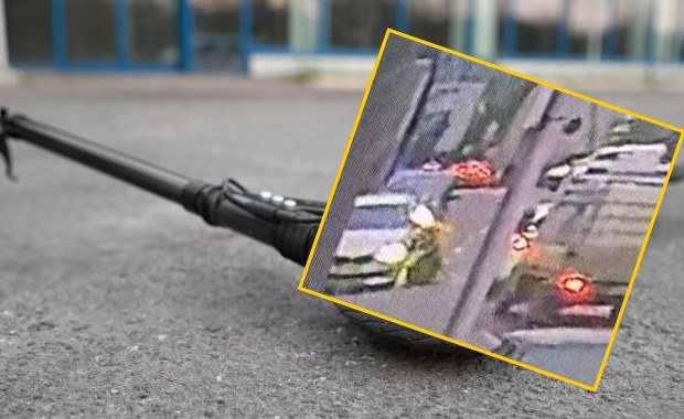 8-latek na hulajnodze zderzył się z bmw na przejściu dla pieszych