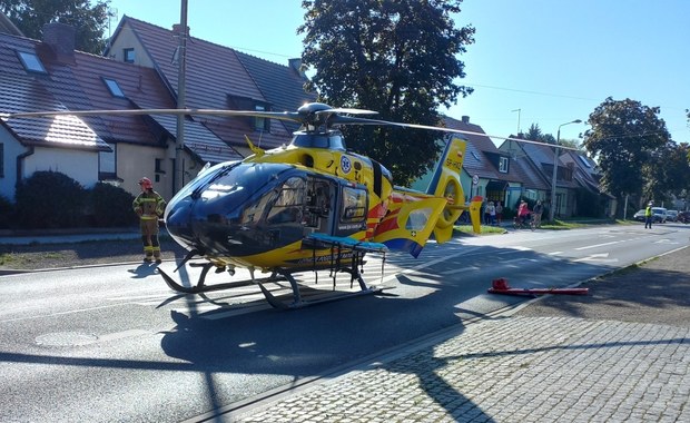 8-latka potrącona na pasach przed szkołą. Lądował śmigłowiec LPR