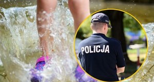 8-latka w samym stroju kąpielowym w parku. Nietypowa interwencja policji