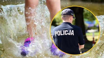 8-latka w samym stroju kąpielowym w parku. Nietypowa interwencja policji