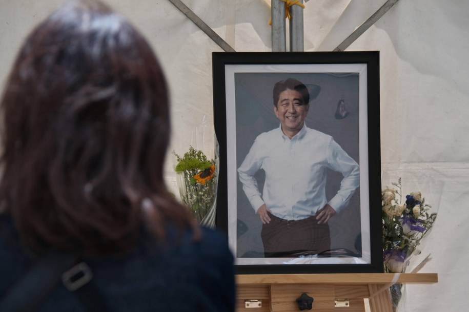 8 lipca 2022 roku 67-letni Shinzo Abe został śmiertelnie postrzelony w miejscowości Nara /KEIZO MORI /PAP/EPA