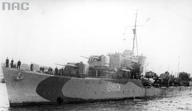 8 października 1943 r. Został zatopiony kontrtorpedowiec ORP „Orkan” 