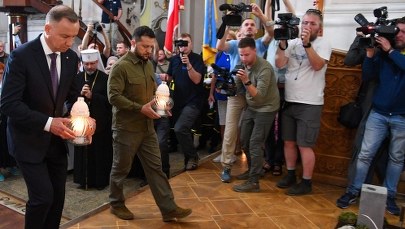 80. rocznica rzezi wołyńskiej. Zełenski: Pamiętamy o historii