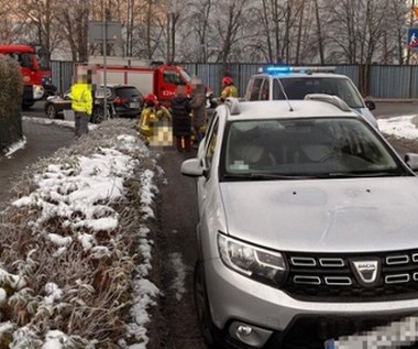 83-letni rowerzysta potrącony na skrzyżowaniu w Tarnowskich Górach