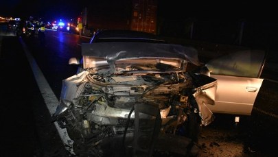 86-latek jechał pod prąd na A4. Spowodował śmiertelny wypadek
