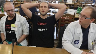 9. dzień głodówki rezydentów: "Czekamy na rozmowy z panią premier"