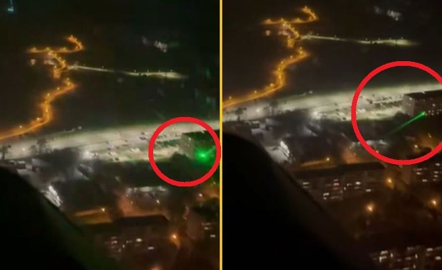 9-latek bawił się laserem, omal nie doszło do katastrofy lotniczej