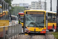 9 osób rannych w wypadku na Rondzie Wiatraczna