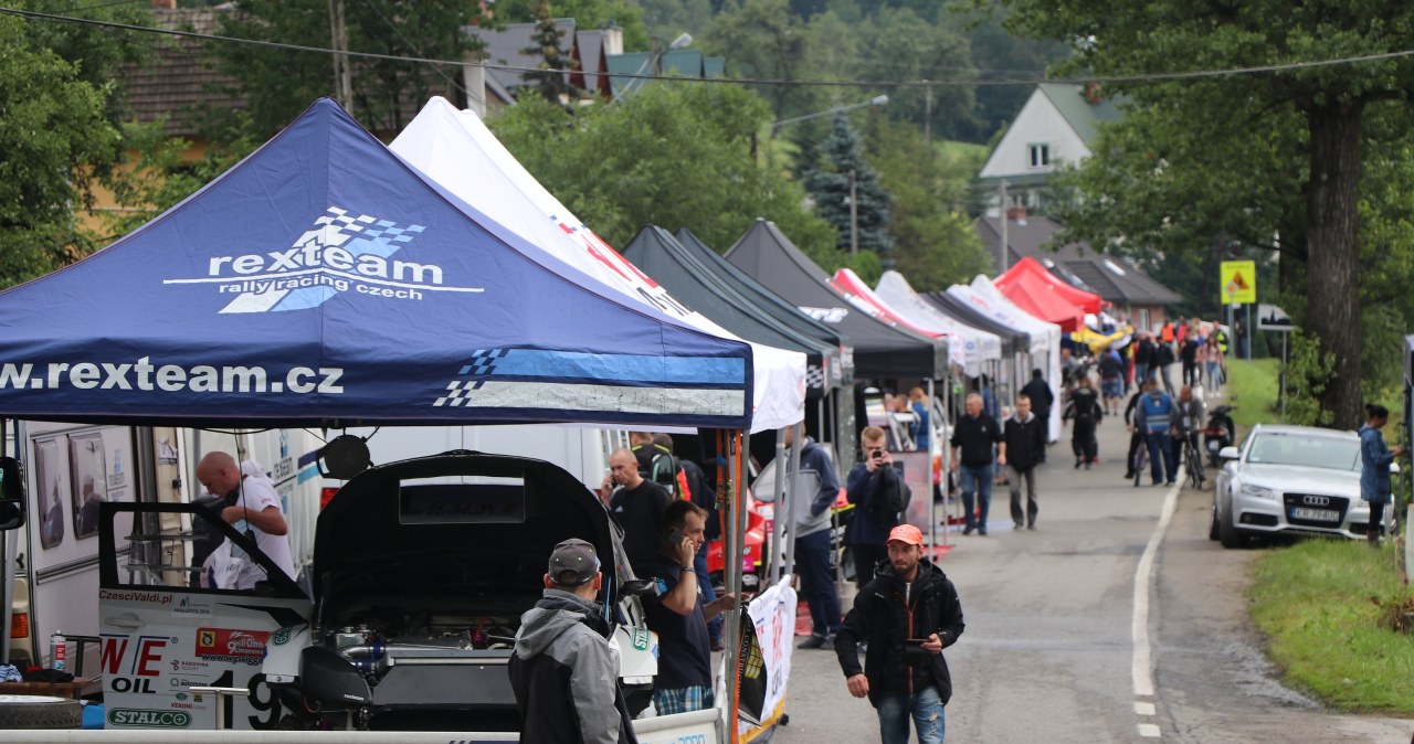9. Wyścig Górski Limanowa: Odwiedziliśmy park serwisowy