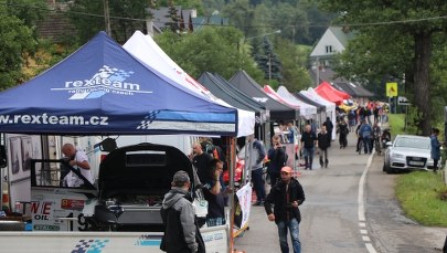 9. Wyścig Górski Limanowa: Odwiedziliśmy park serwisowy