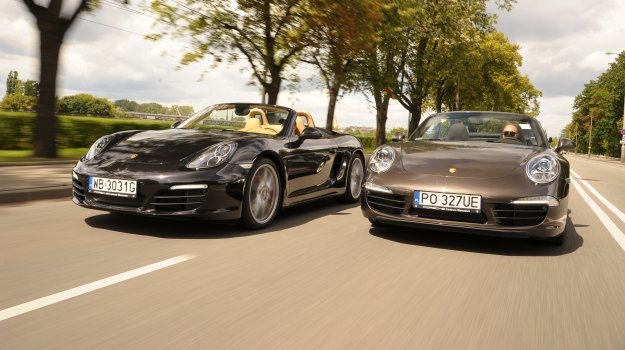 911 to legenda, ale Boxster daje prawie tyle samo za połowę ceny. /Motor