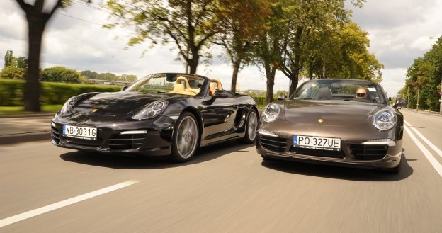 911 to legenda, ale Boxster daje prawie tyle samo za połowę ceny. /Motor