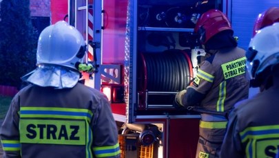 92-letni mężczyzna zginął w pożarze drewnianego domu