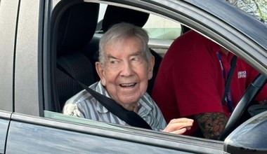 94-latek zrezygnował z jazdy samochodem. 5 lat później wrócił za kółko