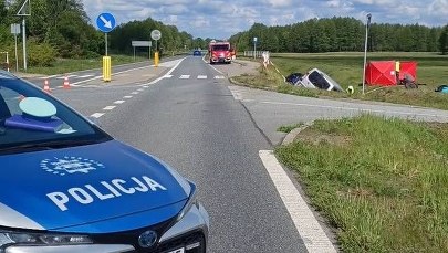 95-latek zginął za kierownicą. Ranne nastolatki