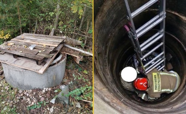 95-latka wpadła do studni. Miała nietypową prośbę do strażaków