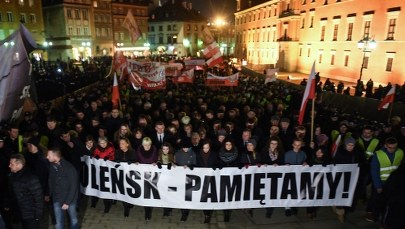 95. miesięcznica smoleńska w Warszawie