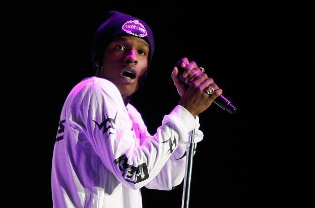 A$AP Rocky jeszcze w czapce fot. Mike Lawrie /Getty Images/Flash Press Media