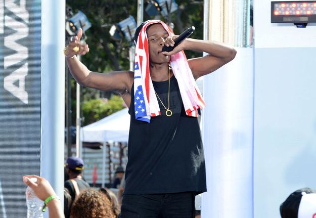 A$AP Rocky to kolejny artysta o porywczym charakterze - fot. Earl Gibson III /Getty Images/Flash Press Media
