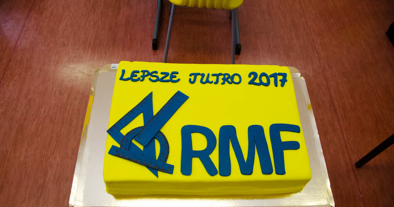 A tak uczniowie z Kluczborka dziękowali RMF FM za akcję Lepsze Jutro 