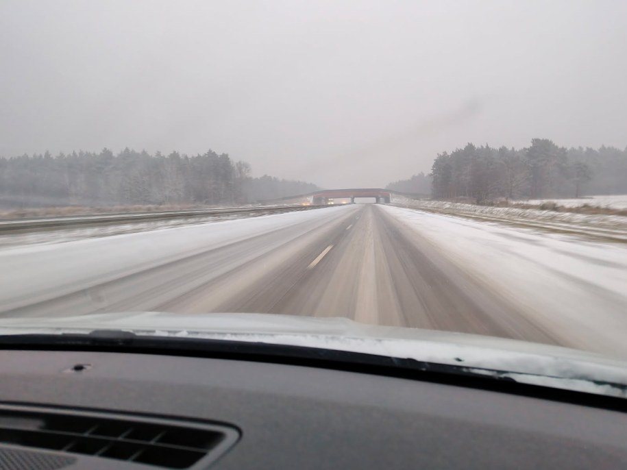 A1 za Częstochową w stronę Warszawy /Gorąca Linia RMF FM