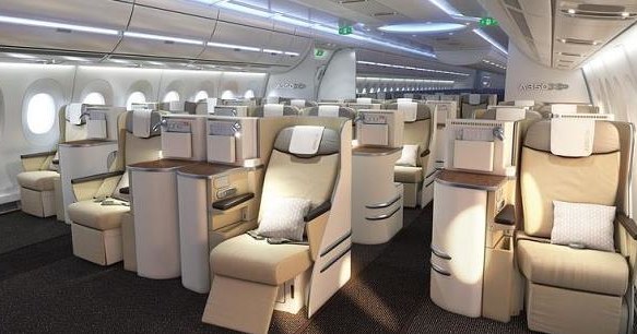 A350-1000, wnętrze /.