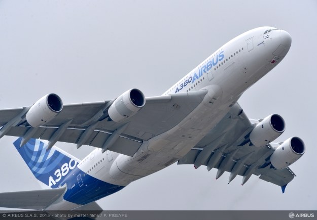 A380.  Fot. Airbus /materiały prasowe