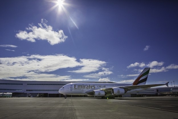 A380 w Auckland /materiały prasowe