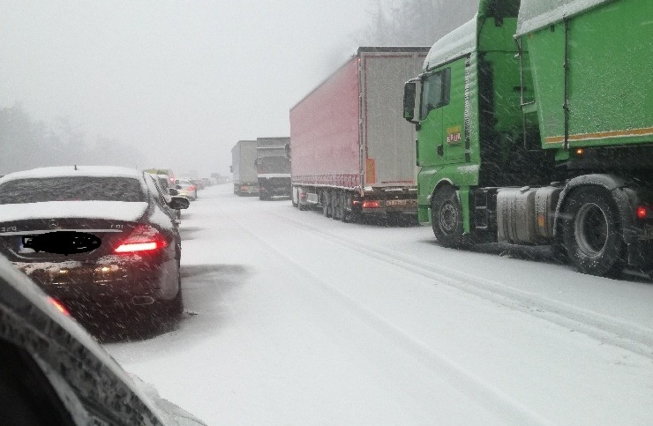 A4 w okolicy Góry św. Anny na kilka godzin zablokowana