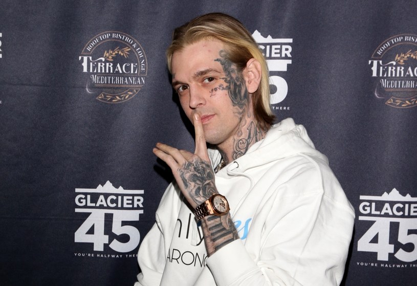 Aaron Carter w lutym 2022 roku /Gabe Ginsberg/Getty Images /Getty Images