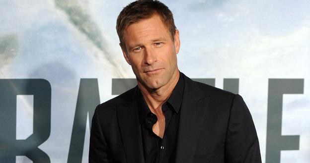 Aaron Eckhart promuje swój najnowszy film "Inwazja: Bitwa o Los Angeles" /AFP