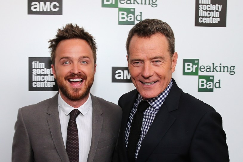 Aaron Paul i Bryan Cranston /Neilson Barnard /Getty Images