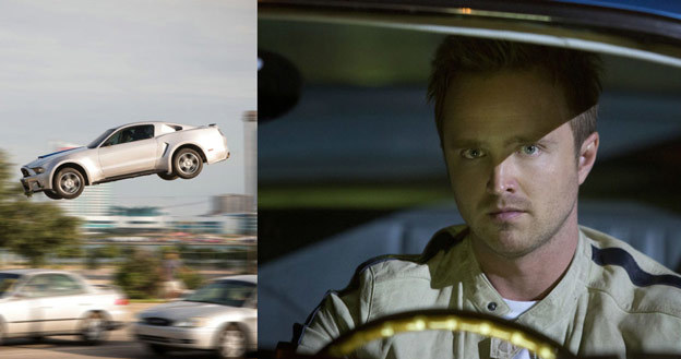 Aaron Paul i legendarny Mustang będą głównymi gwiazdami filmu "Need for Speed". /materiały dystrybutora