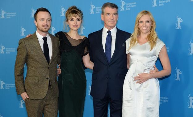 Aaron Paul, Imogen Poots, Pierce Brosnan i Toni Collette na Berlinale /AFP