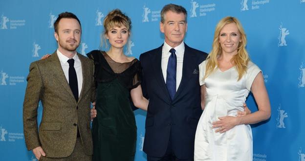 Aaron Paul, Imogen Poots, Pierce Brosnan i Toni Collette na Berlinale /AFP