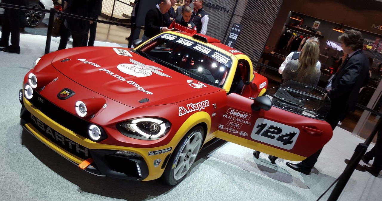 Abarth 124 Spider Rally /INTERIA.PL