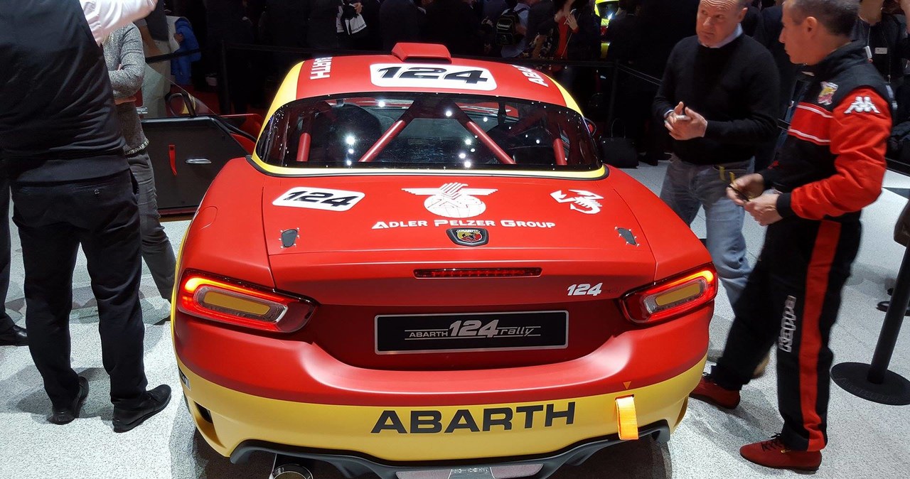 Abarth 124 Spider Rally /INTERIA.PL