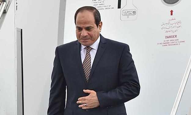 Abd el-Fatah es-Sisi, prezydent Egiptu /AFP