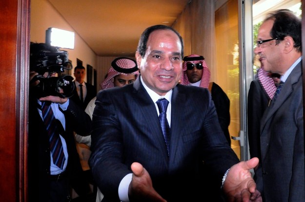 Abd el-Fatah es-Sisi /MOHMAD ASAD /PAP/EPA