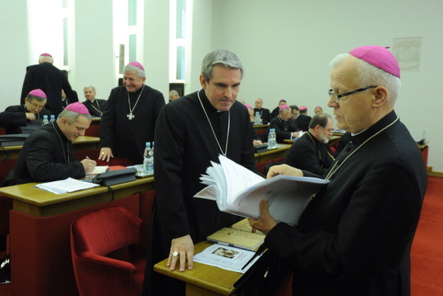 Abp Józef Michalik podczas posiedzenia KEP /Grzegorz Jakubowski /PAP