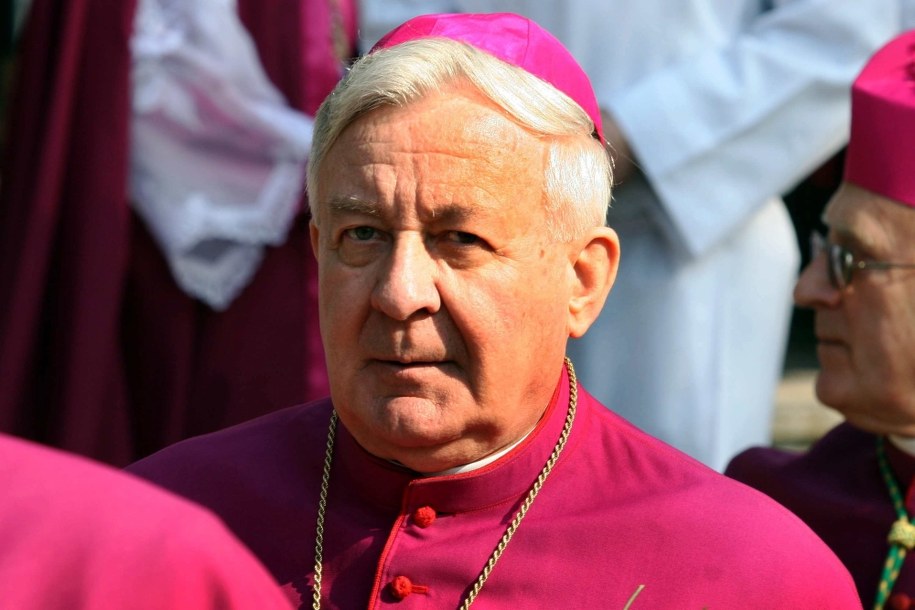 Abp Juliusz Paetz na zdjęciu archiwalnym z kwietnia 2008 roku /Bogdan Borowiak  /PAP
