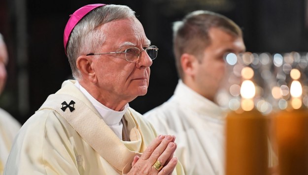 Abp Marek Jędraszewski / 	Jacek Bednarczyk    /PAP