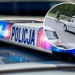 Absurdalne zderzenie samochodu z rowerzystą. A tłumaczenie jeszcze "lepsze"