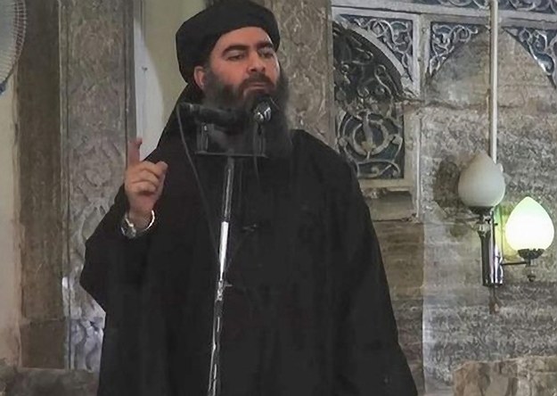 Abu Bakr al-Bagdadi /ISLAMIC STATE VIDEO / HANDOUT /PAP/EPA