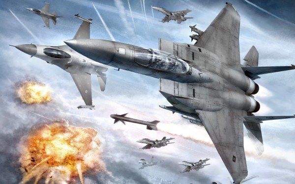 Ace Combat: Fires of Liberation - motyw graficzny /Informacja prasowa