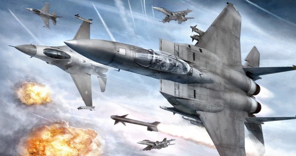 Ace Combat: Fires of Liberation - motyw graficzny /Informacja prasowa