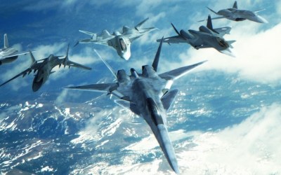 Ace Combat XI: Skies of Incursion - motyw graficzny /Informacja prasowa