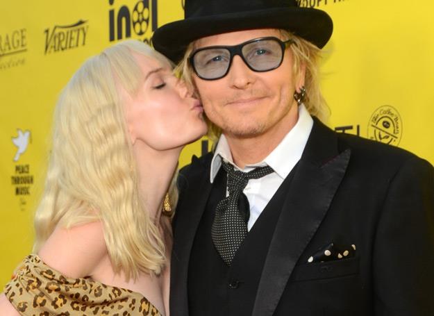 Ace Harper i Matt Sorum są już po ślubie - fot. Araya Diaz /Getty Images/Flash Press Media