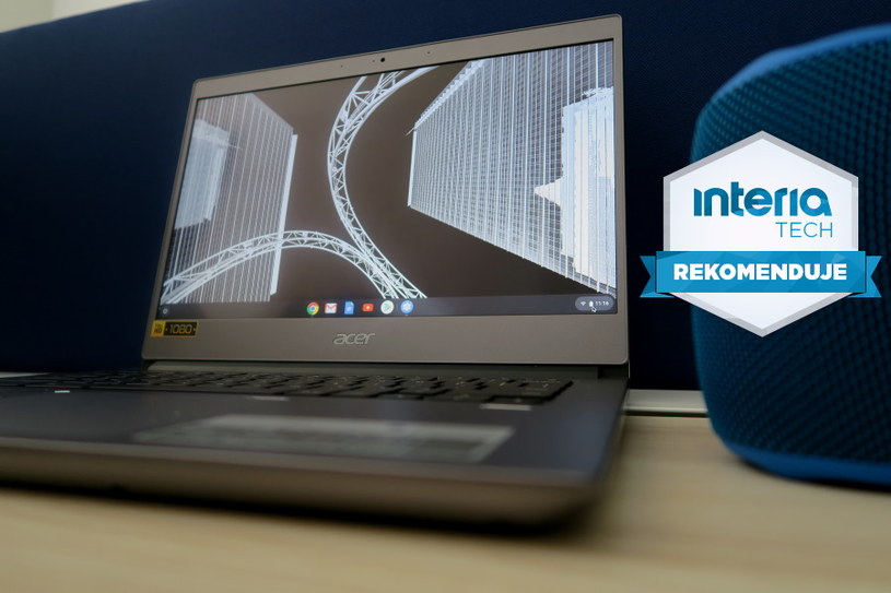 Acer Chromebook 714 otrzymuje REKOMENDACJĘ serwisu Interia Technologie /INTERIA.PL