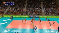 ACH Volley Lublana - Berlin Recycling Volleys. Skrót meczu. WIDEO